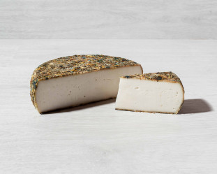 TOMME DE CHEVRE AUX FLEURS | Mons Fromager Affineur MOF