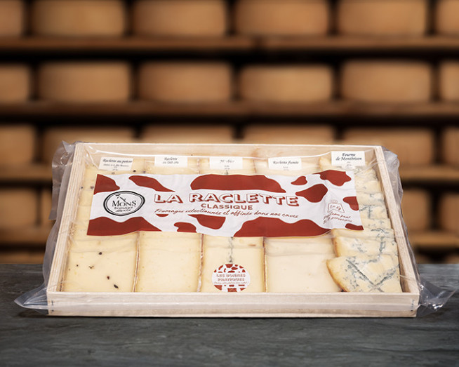 PLATEAU RACLETTE 1,2 kg | Mons Fromager Affineur MOF